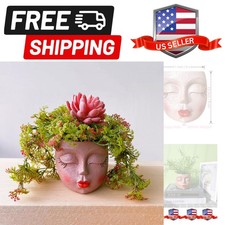Handcrafted Head Planter Pot