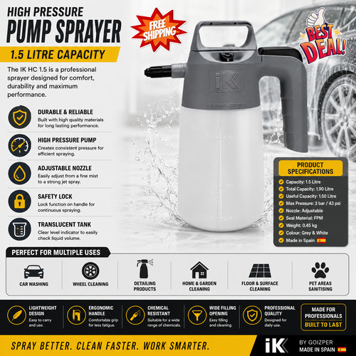 Sprayers 5 ltr brake - hc,