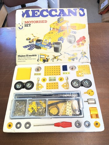Vintage meccano motorised set - meccano,