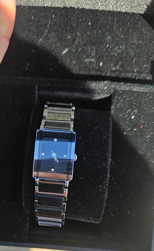 Gents swiss tungsten date - tungsten,