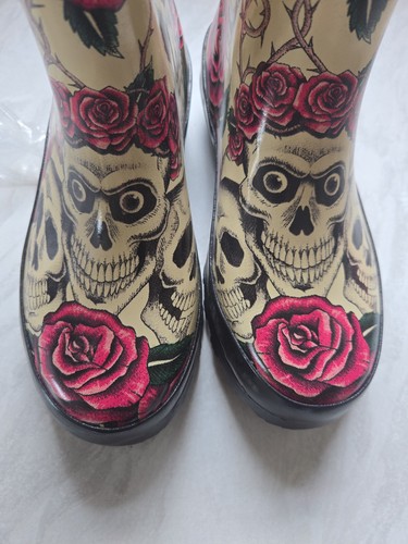 Womens skull rose - skull, &