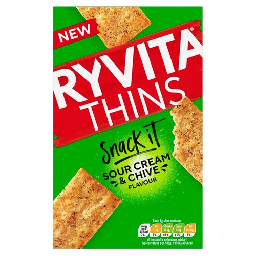 Ryvita thins snack - ryvita,