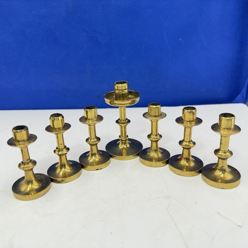 Set candlesticks vintage - of, 7