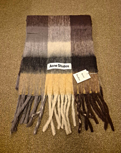 Acne studios wool plaid - studios,