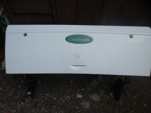 Caravan locker door for a - caravan,