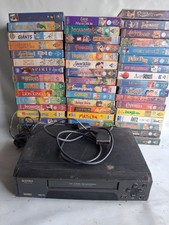 VHS Player With 49 Children's