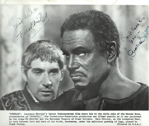 Laurence olivier othello - laurence, as