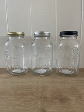3 x 1000ml Eerin Mason Jars