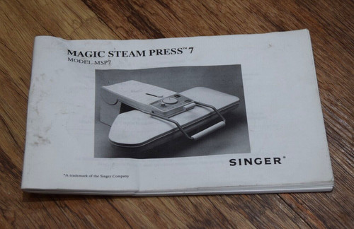Singer magic steam press - 7,