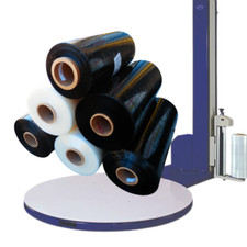 Machine pallet stretch - machine, pallet/stretch