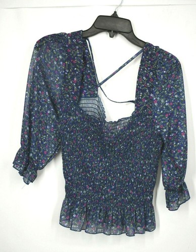 Topshop womens ditsy - topshop, smocked