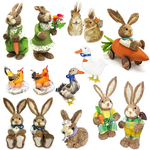 Large wicker bunny rabbit - large,