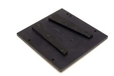 V-Wedge Tripod Plate, Vinten / Sachtler Style for Broadcast Camera / Fluid Head