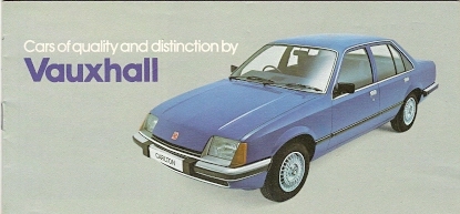 Vauxhall range late - vauxhall, 1978