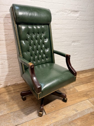 Chesterfield leather captains - leather,
