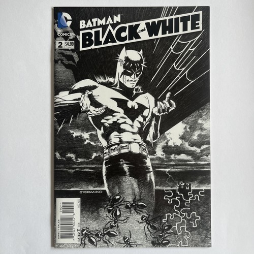 Batman black and white - and,