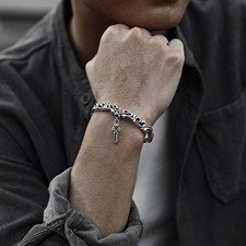 925 Sterling Silver Mens Heavy