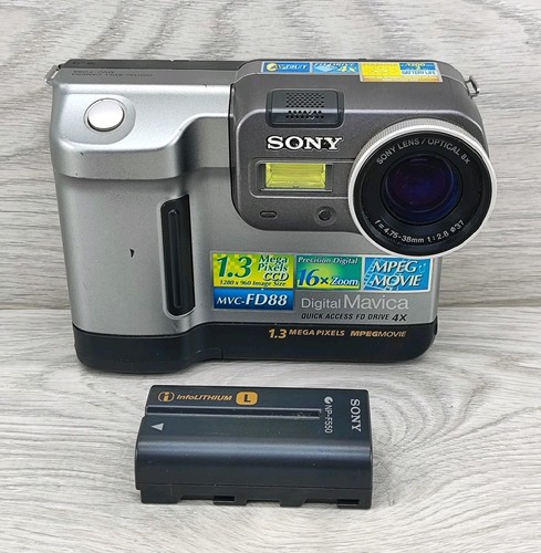 Sony mavica mvc - sony, 1.3mp