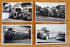 9 bus photographs: Eastern National 1950s single-deck selection