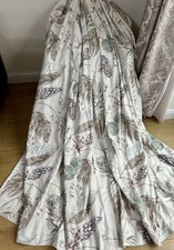 STUNNING BESPOKE HARLEQUIN AMBORELLA HEATHER / PALMETTO LINEN CURTAINS (pair 2)