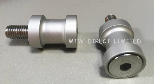 Silver anodised aluminium - silver,