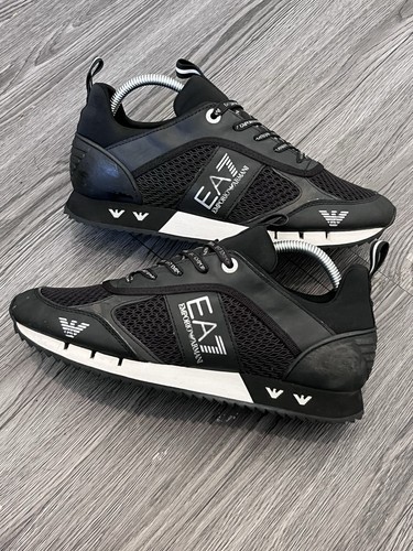 Ea7 trainers white and black - ea7,
