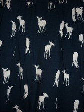 EMILY AND FIN Navy/White dress with DEER PATTERN SIZE 12