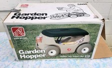 Step 2 Rolling Garden Hopper Utility Seat Storage Cart Organizer W/ Original Box