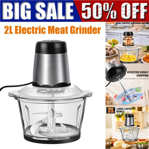 Electric meat grinder - meat,