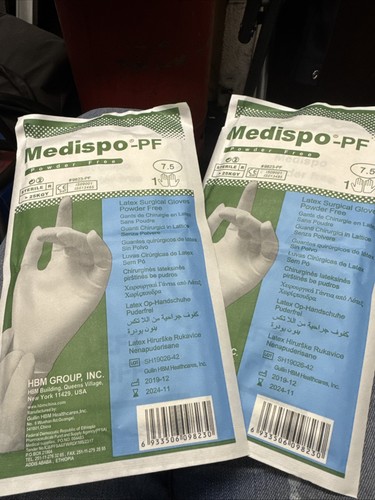 Latex surgical gloves powder - latex,