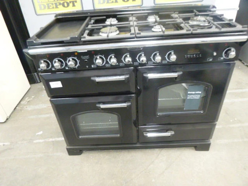 Rangemaster range cooker black - rangemaster,
