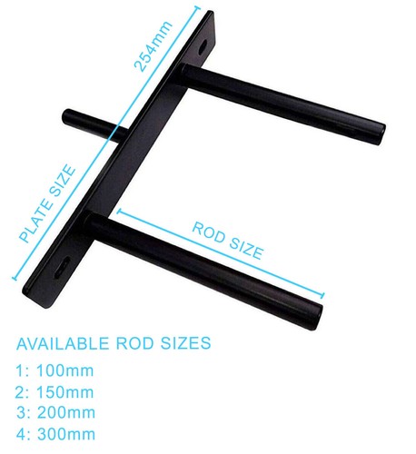 Floating shelf brackets heavy - floating,