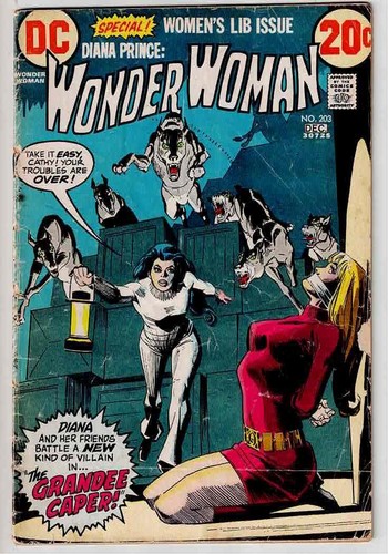Wonder woman 203 vg - wonder, (1972)
