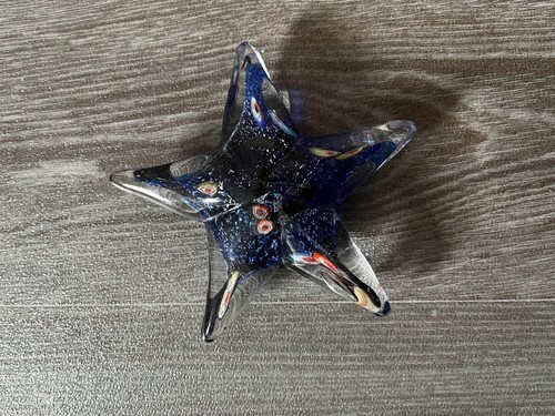 Starfish glass paperweight - starfish,