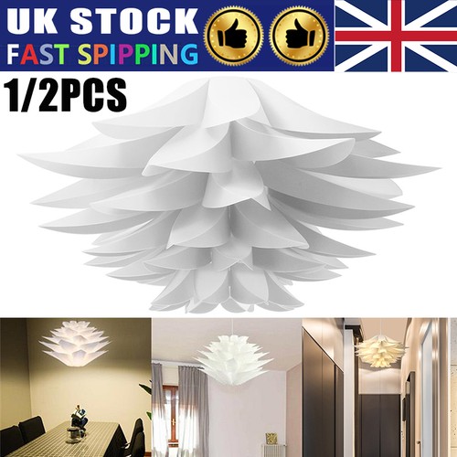 50cm diy white modern lotus - white,