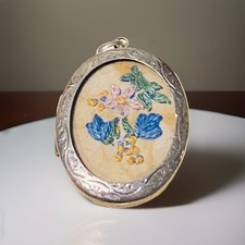 Antique Silver locket pendant