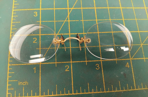 Antique fits pince nez - fits-u, gold
