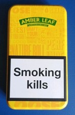 Amber Leaf Tin