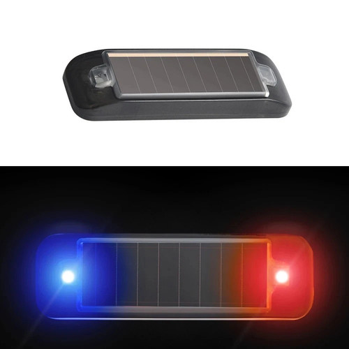 Led solar car dummy - led, alarm