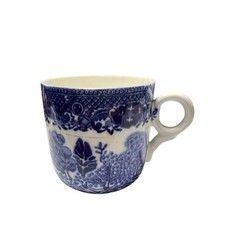 Antique Flow BLUE WILLOW Cup