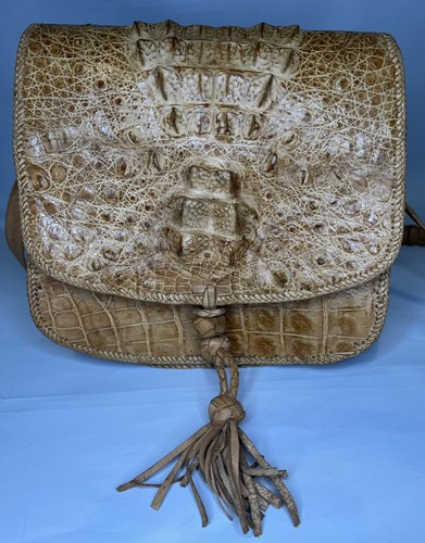 Real crocodile skin bag - real,
