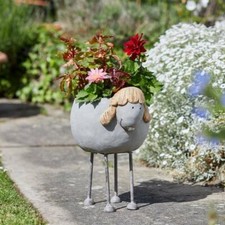 Smart Garden Wood Stone Sheep