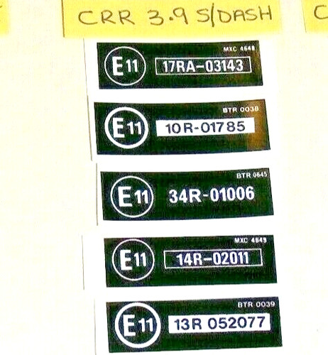 Range rover classic e11 decal - range,