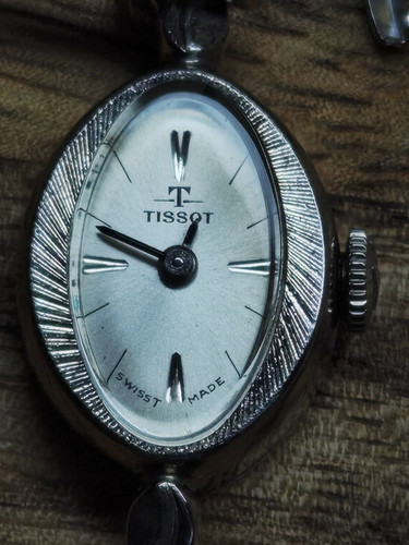 Vintage tissot ladies dress - ladies,