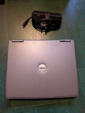 Dell Latitude D610 Laptop Retro Vintage Intel 1.73GHz 1GB RAM 40GB HDD With Case