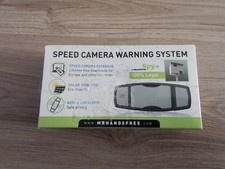 Speed Camera Warning System  MrHandsfree L-4708 Solar Powered Unused