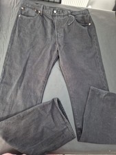 MENS LEVIS 510 BLACK JEANS . WAIST 34" INSIDE LEG 32"