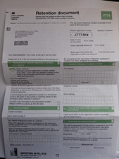 car registration cherished