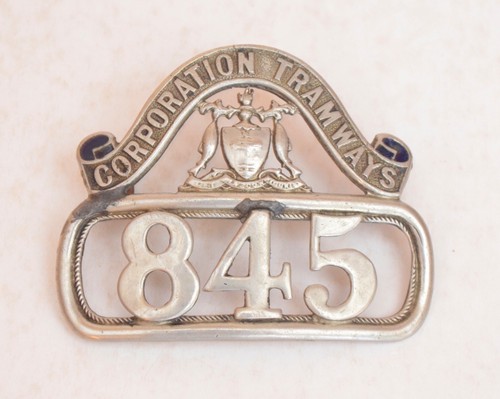 Tramway cap badge - tramway, glasgow