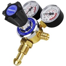 Parweld Oxygen gas welding regulator 10 Bar single stage two gauge brass body